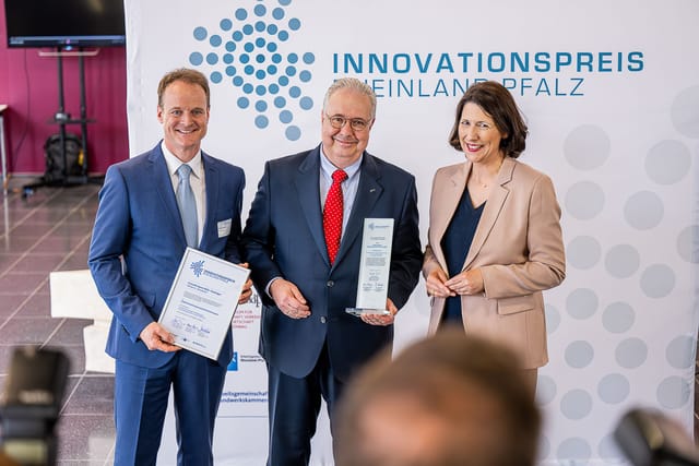 Rheinland-Pfalzin innovaatiopalkinnon voittajat palkittiin