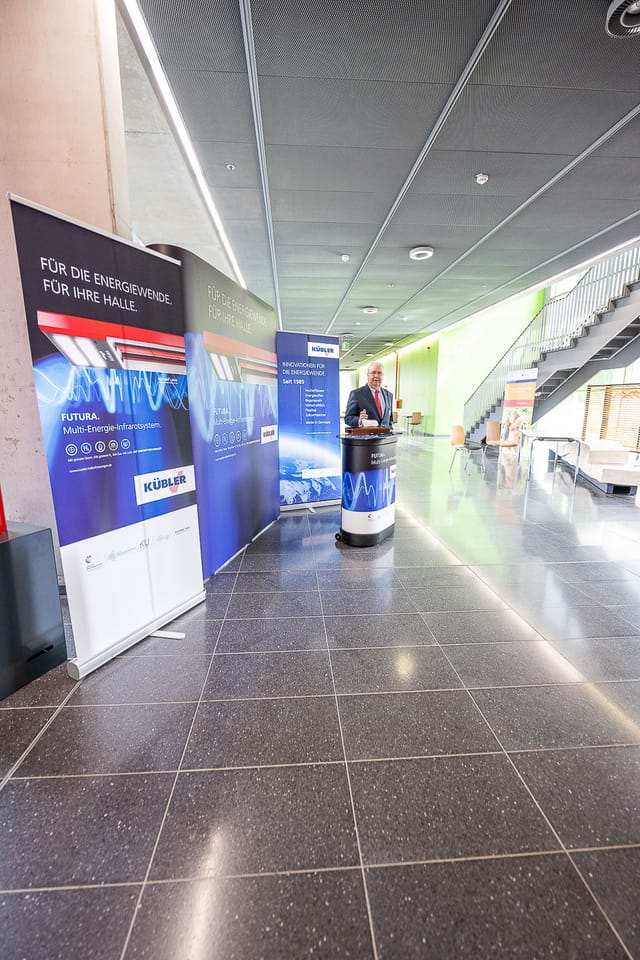 Küblerin näyttelyosasto energiainnovaatioista