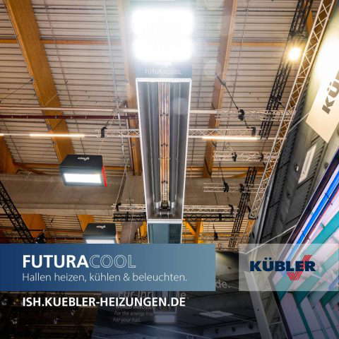 Системы охлаждения и отопления на выставочном стенде.