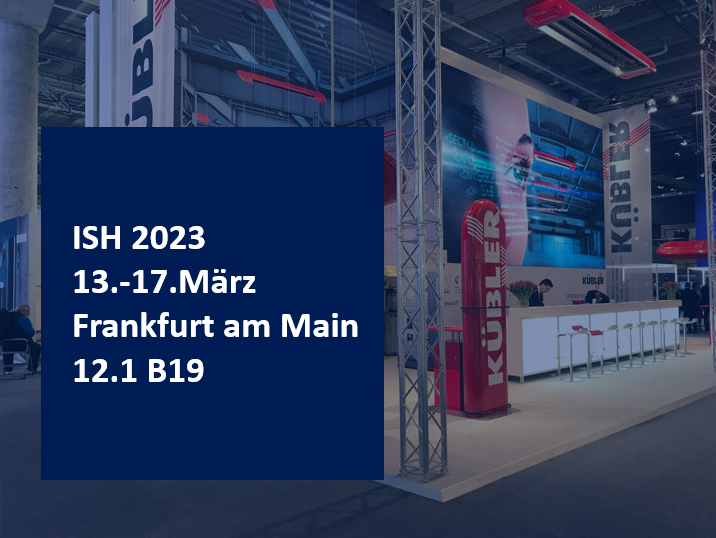 ISH kiállítási stand Frankfurt 2023