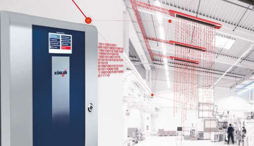 Kübler Energiemanagementsystem in Industrieumgebung