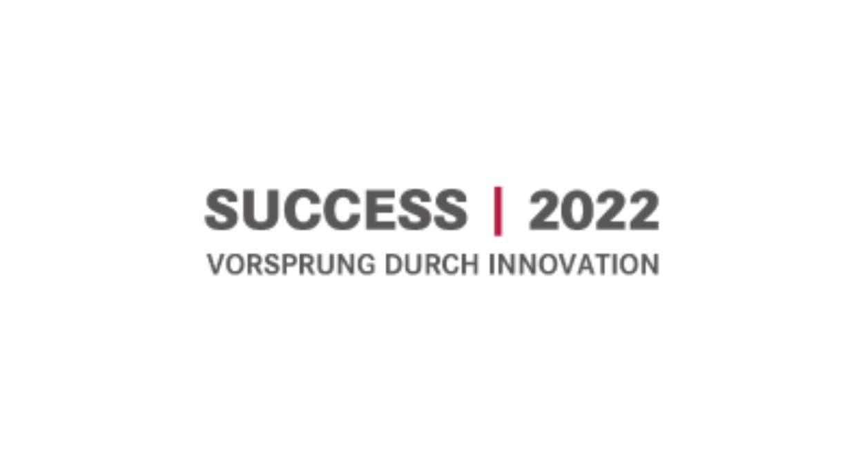 Logo SUCCESS 2022 - Vorsprung durch Innovation