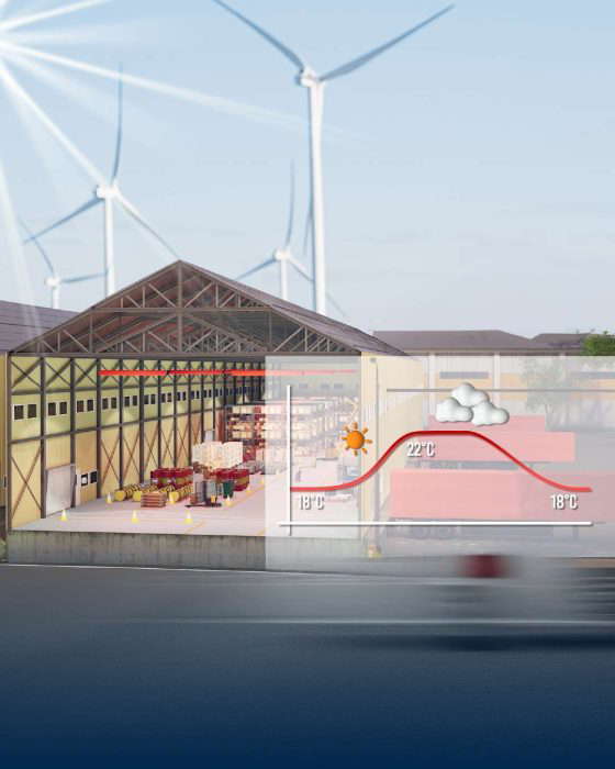 Digitaalisen varaston valvontajärjestelmän kuva